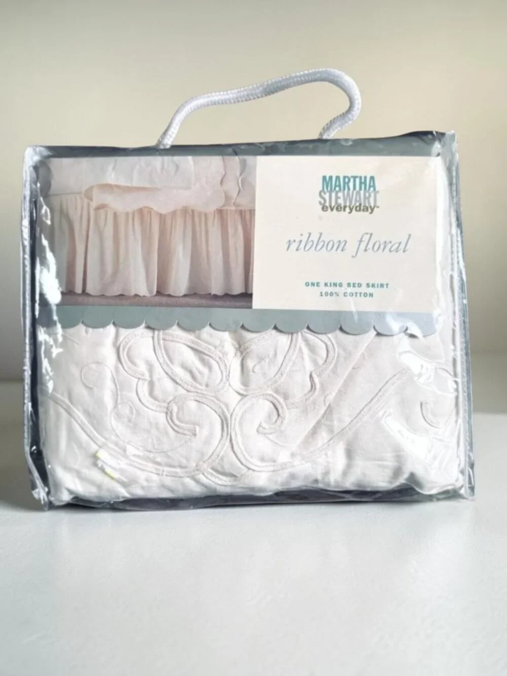 Vintage 90s Martha Stewart Everyday Ribbon Floral 14